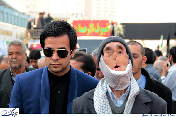 گزارش تصویری تابناک از تشییع شکوهمند جان‌باختگان منا در مشهد