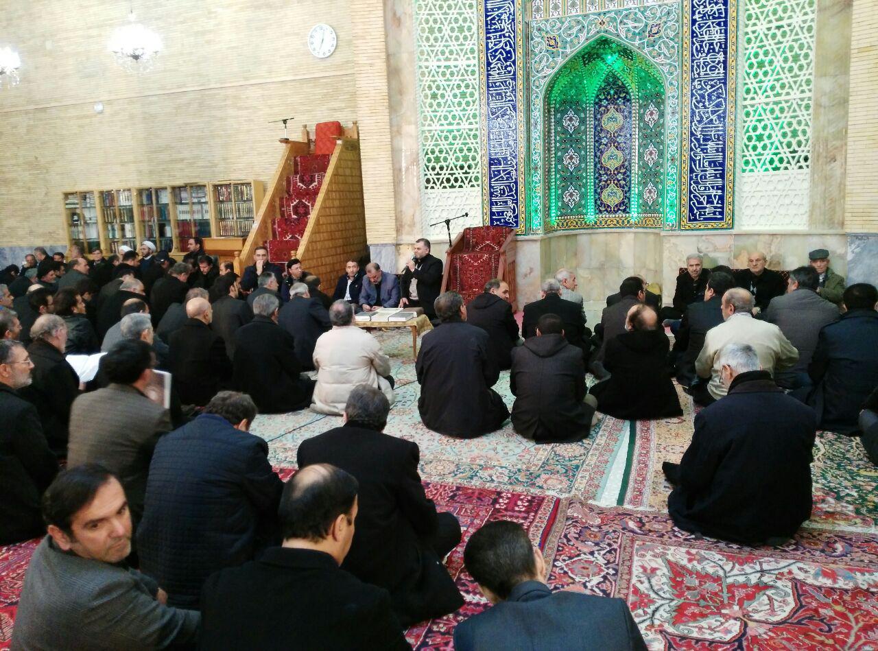 مراسم شام غریبان آیت الله هاشمی رفسنجانی در تبریز برگزار گردید(گزارش تصویری)