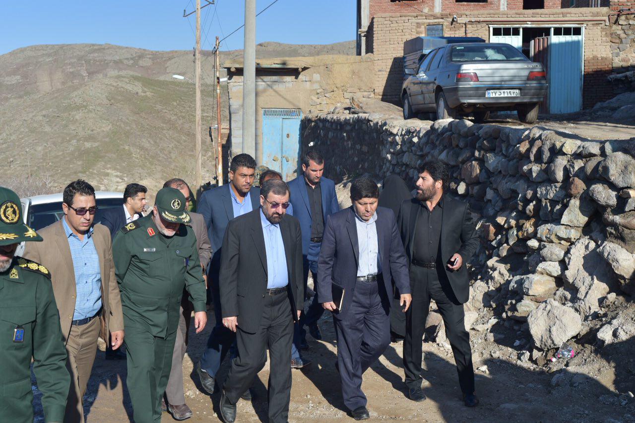 گزارش تصویری از سفر دبیر مجمع تشخیص مصلحت نظام به مناطق سیل زده