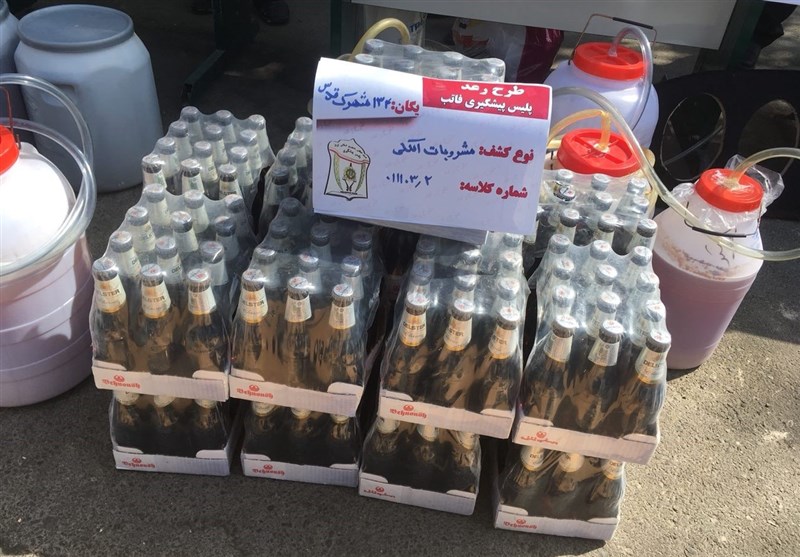 توزیع کنندگان مشروبات الکلی در دام پلیس پایتخت