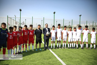 افتتاح زمین‌های ورزشی چند منظوره آستان قدس رضوی