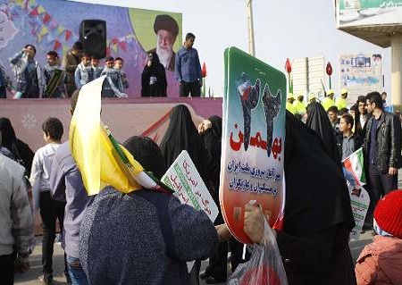راهپیمایی 22 بهمن در اهواز