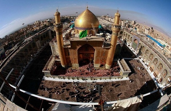 مرمت گنبد حرم حضرت علی (ع) در کمتر از یک سال انجام شد مرمت گنبد حرم حضرت علی (ع) در کمتر از یک سال انجام شد