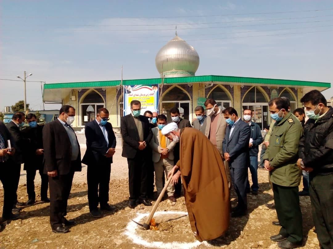 کلنگ پارک بوستان نکا به زمین زده شد+ تصاویر