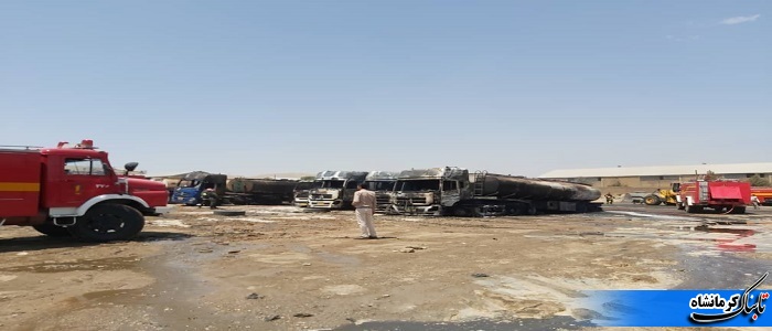 مهار سریع آتش سوزی دولت آباد با تلاش آتش نشانی درکرمانشاه مهار سریع آتش سوزی دولت آباد با تلاش آتش نشانی درکرمانشاه