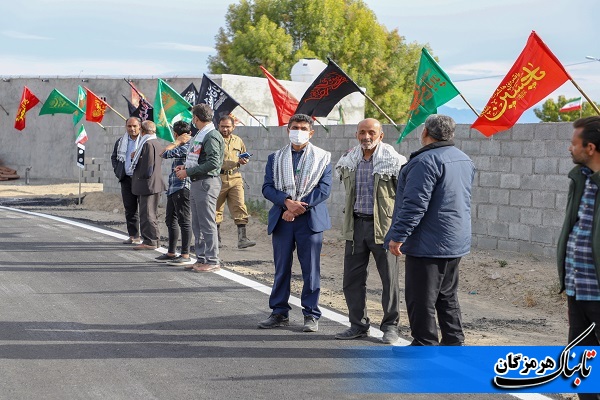 راه روستایی لیمویی بخش رودخانه شهرستان رودان به بهره برداری رسید