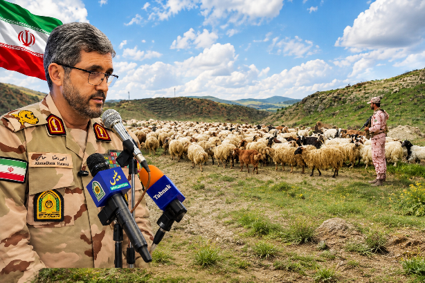 ناکامی قاچاقچیان در انتقال احشام به خارج از کشور؛ کشف ۱۶۷ رأس گوسفند قاچاق در مرزهای کردستان