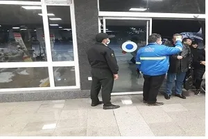 کنترل تب مسافران در فرودگاه اهواز